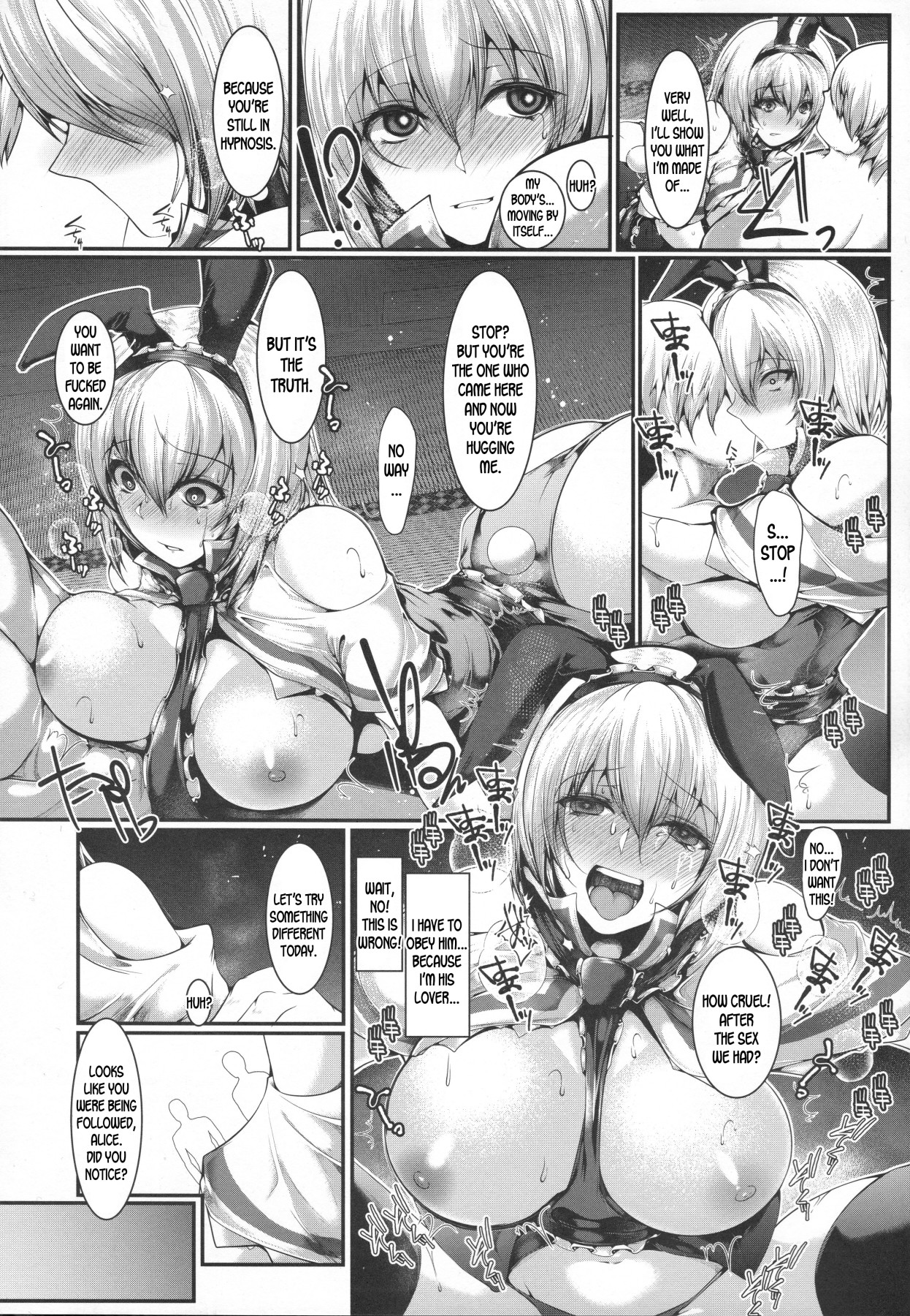 Hentai Manga Comic-Hypnotized Alice In Bunny Girl-Read-16